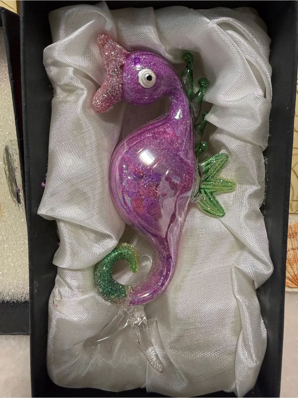 Pier 1 Multicolor Santiago Seahorse Wall Art - Purple & Green